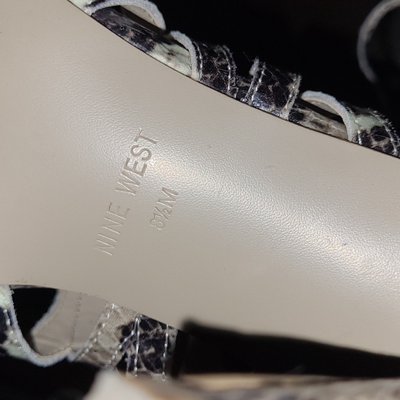 🤎Nine West Ambroseo Lace Up Sandals🤎Size 8.5 - Picture 11 of 12